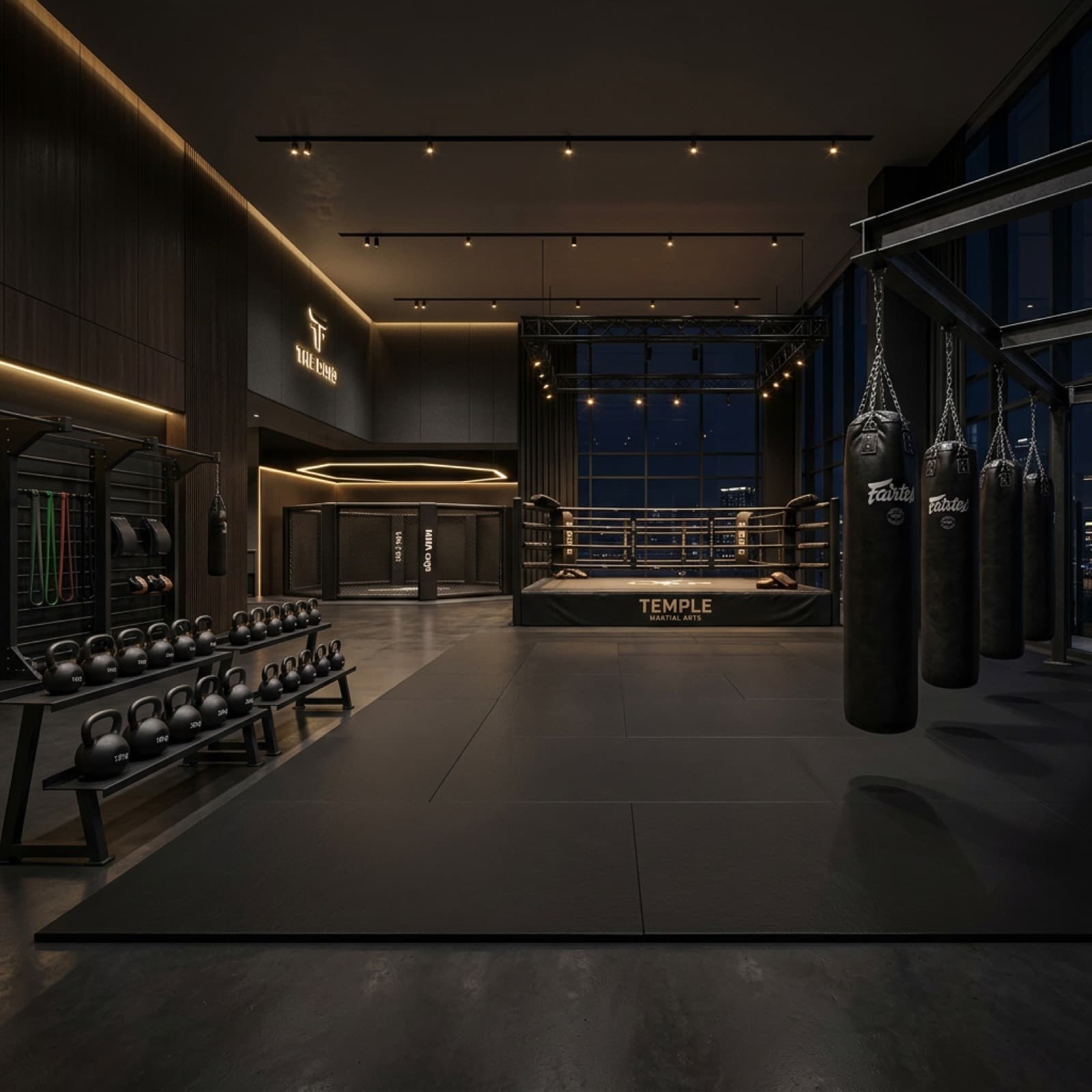Zawodnicy sportów walki w akcji — atmosfera FightMatch
